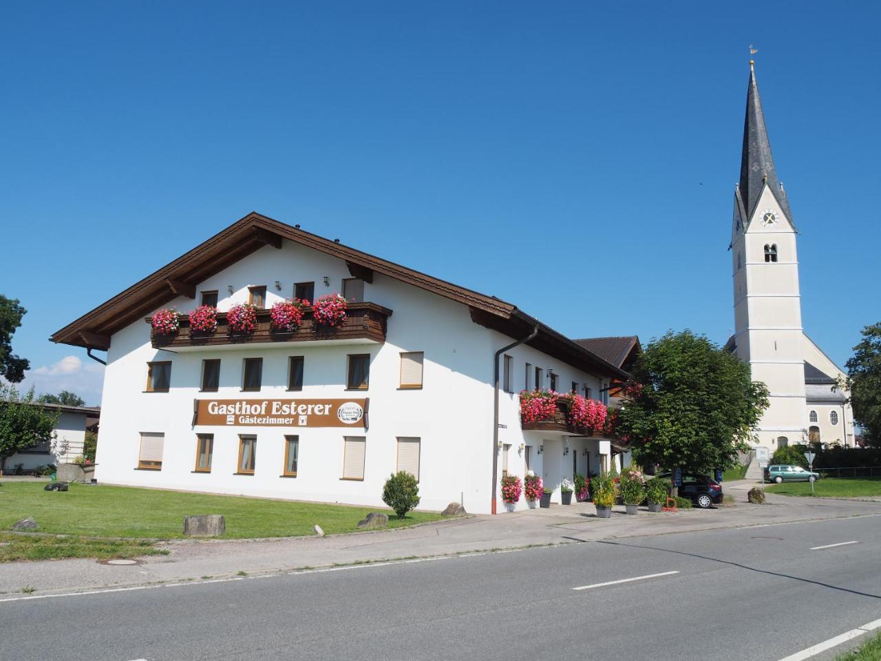 Gasthof Hotel Esterer Rosenheim Bagian luar foto